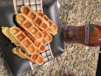 POWER PACKED LOW CARB PROTEIN WAFFLE STICKS