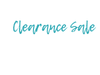 Clearance Sales!